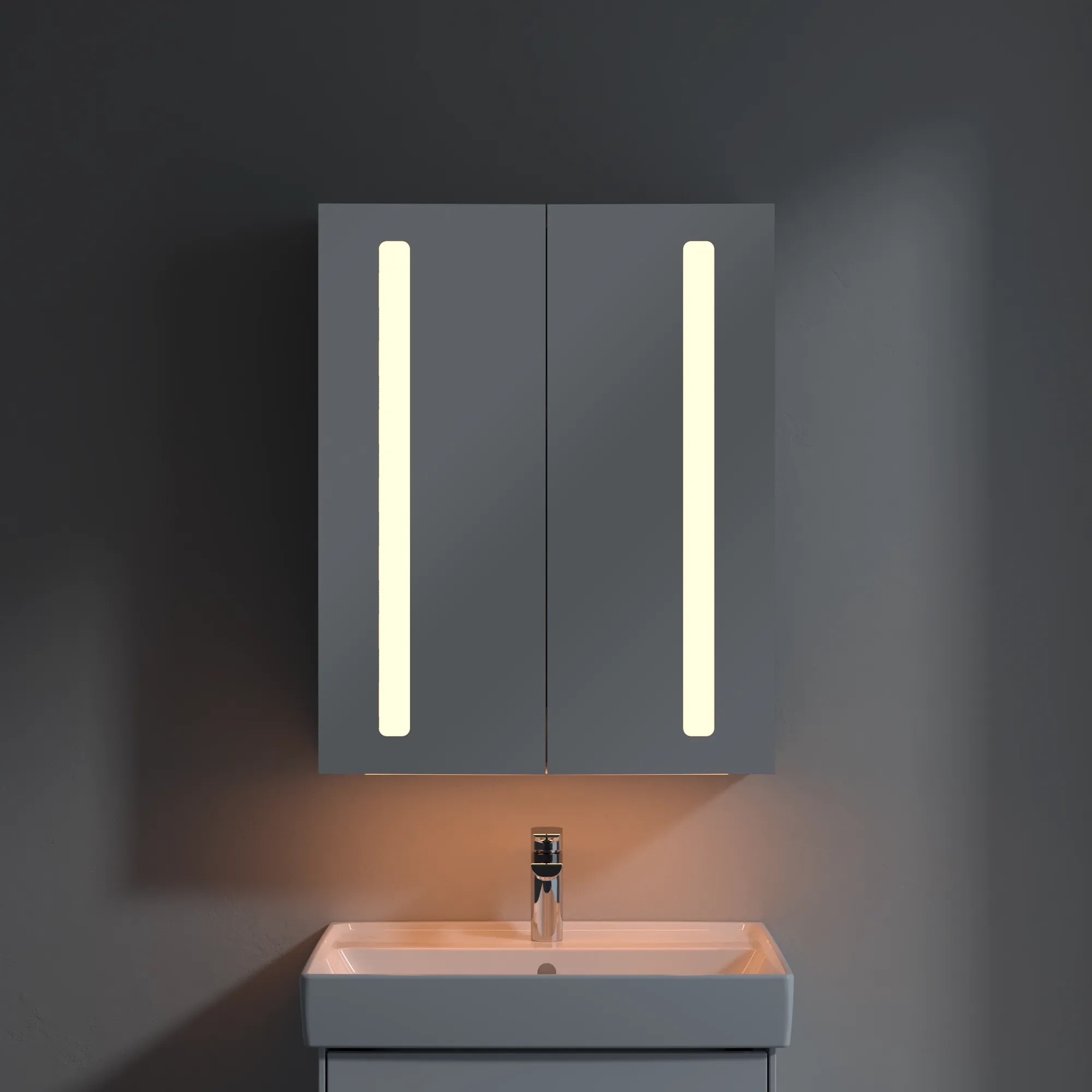 Villeroy & Boch Vorbau-Spiegelschrank „My View 14“ 600 × 750 × 173 mm in White Matt Villeroy & Boch Vorbau-Spiegelschrank „My View 14“ 600 × 750 × 173 mm in White Matt