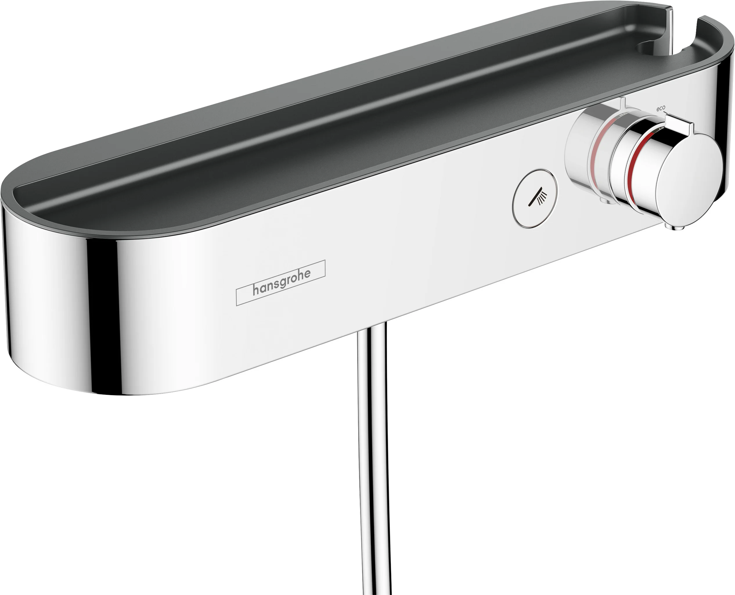 Hansgrohe ShowerTablet Select Brausethermostat 400 Aufputz, Chrom, DN15, max. Durchfluss 16,3 l/min, min./max. Betriebsdruck 1–10 bar