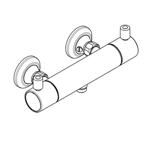 Kludi PROVITA Brause-Thermostatarmatur Kludi PROVITA Brause-Thermostatarmatur