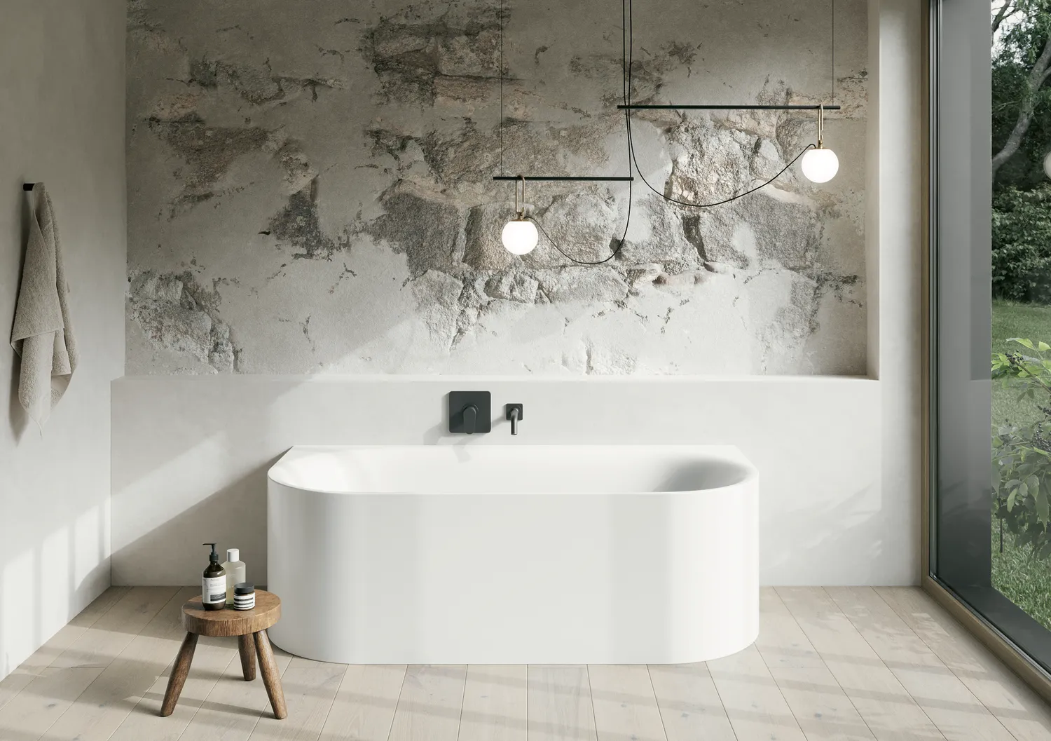 Bette BetteLux Oval I Silhouette Badewanne, 1800 x 850 mm, Edelweiß, glasierter Titan-Stahl, 2-Sitzer, Randhöhe 575 mm Bette BetteLux Oval I Silhouette Badewanne, 1800 x 850 mm, Edelweiß, glasierter Titan-Stahl, 2-Sitzer, Randhöhe 575 mm