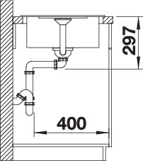 BLANCO METRA 45 S Compact
