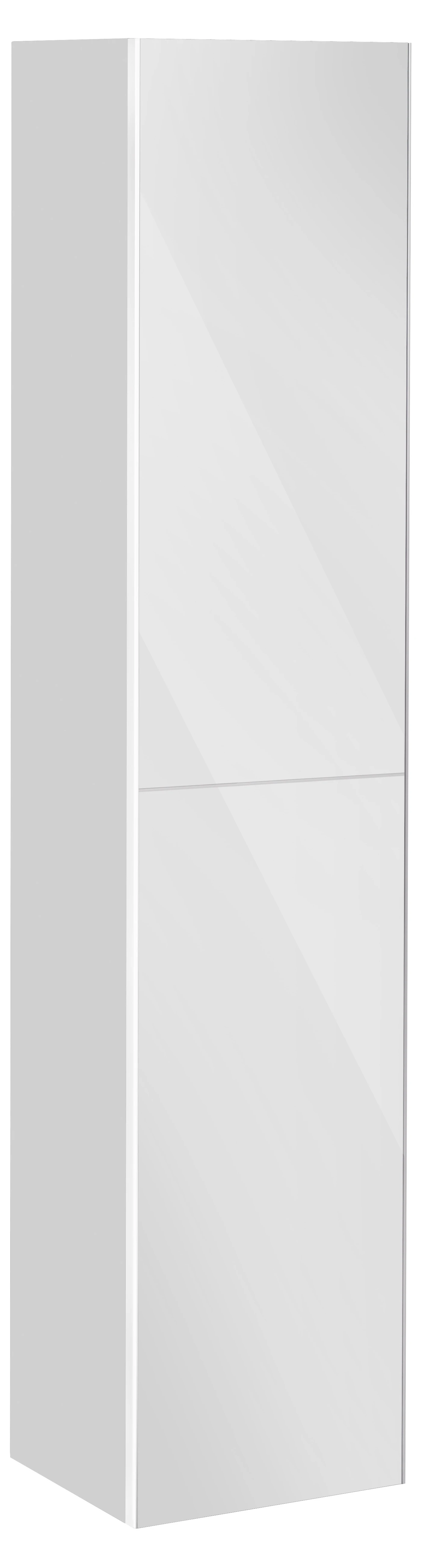 KEUCO Hochschrank „Royal Reflex“ Trüffel (Glas), Trüffel (Lack, seidenmatt), Anschlag links, ohne Beleuchtung 350 × 1670 × 335 mm KEUCO Hochschrank „Royal Reflex“ Trüffel (Glas), Trüffel (Lack, seidenmatt), Anschlag links, ohne Beleuchtung 350 × 1670 × 335 mm