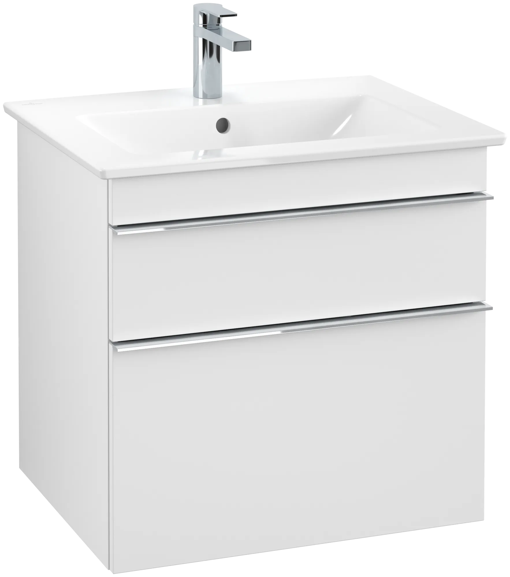 Villeroy & Boch Waschtischunterschrank „Venticello“ für Schrankwaschtisch 603 × 590 × 502 mm Weiß Matt, für Becken mittig