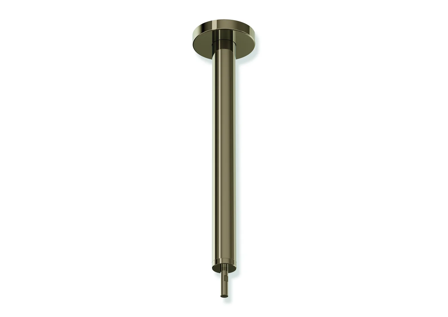 HEWI Deckenabhängung System 900, Edelstahl PVD bronze glänzend, Länge 150–299 mm, Durchmesser 25 mm
