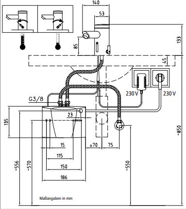 Clage Durchlauferhitzer „MBX 3 Lumino“ Clage Durchlauferhitzer „MBX 3 Lumino“