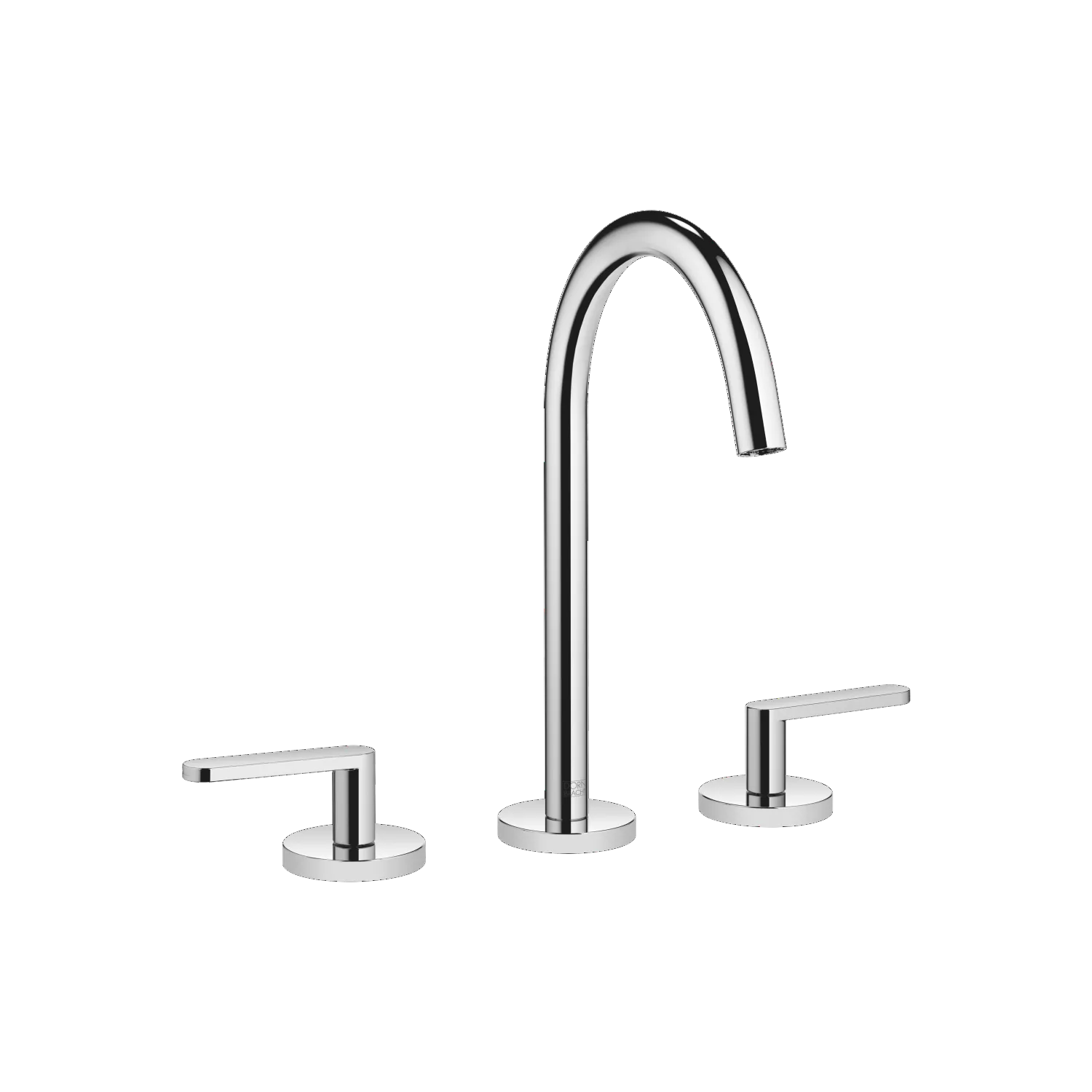 Waschtisch-Dreilochbatterie mit Ablaufgarnitur META Chrom 20713661 Waschtisch-Dreilochbatterie mit Ablaufgarnitur META Chrom 20713661