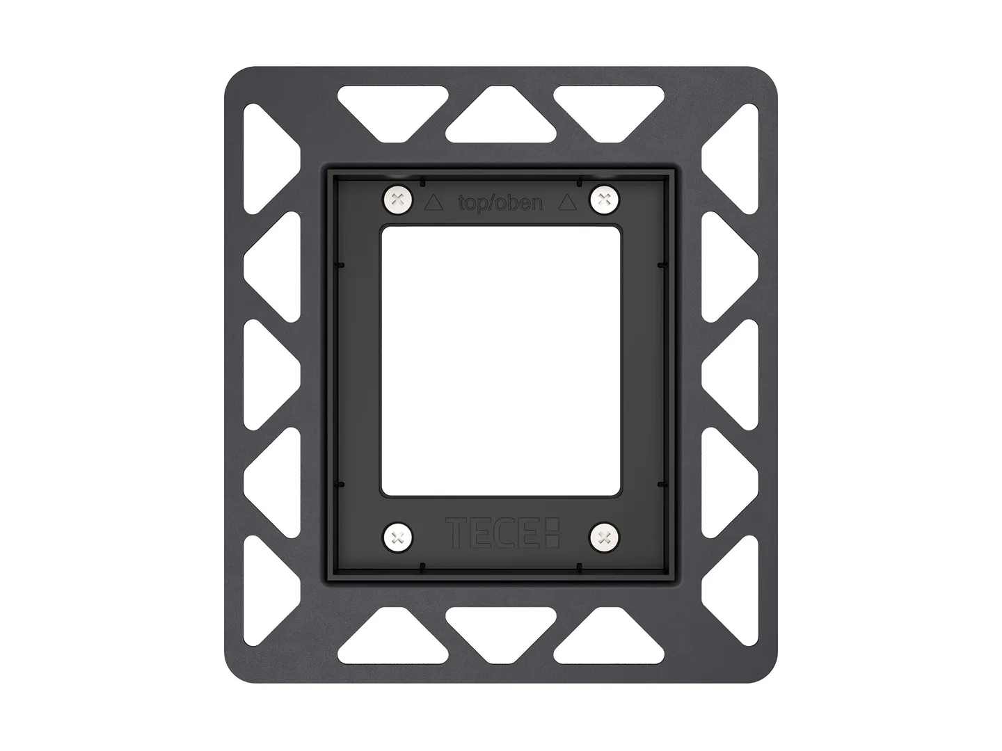 Urinal-Einbaurahmen für flächenbündige Montage vergoldet Urinal-Einbaurahmen für flächenbündige Montage vergoldet