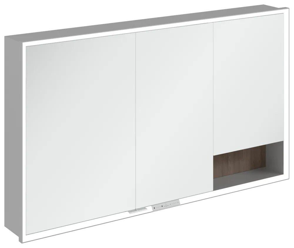 Villeroy & Boch Einbau-Spiegelschrank „My View+“ 1300 × 750 × 168 mm in Arizona Oak