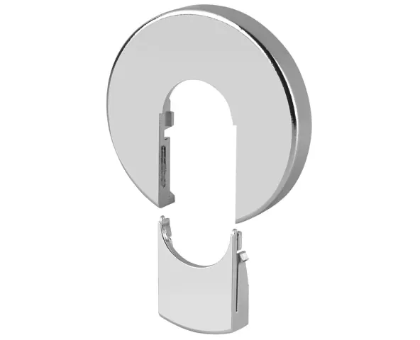 Zehnder Rosetten zur Verkleidung bestehender Anschlüsse ⌀ 1,8 cm in chrom (2 Stück) Zehnder Rosetten zur Verkleidung bestehender Anschlüsse ⌀ 1,8 cm in chrom (2 Stück)