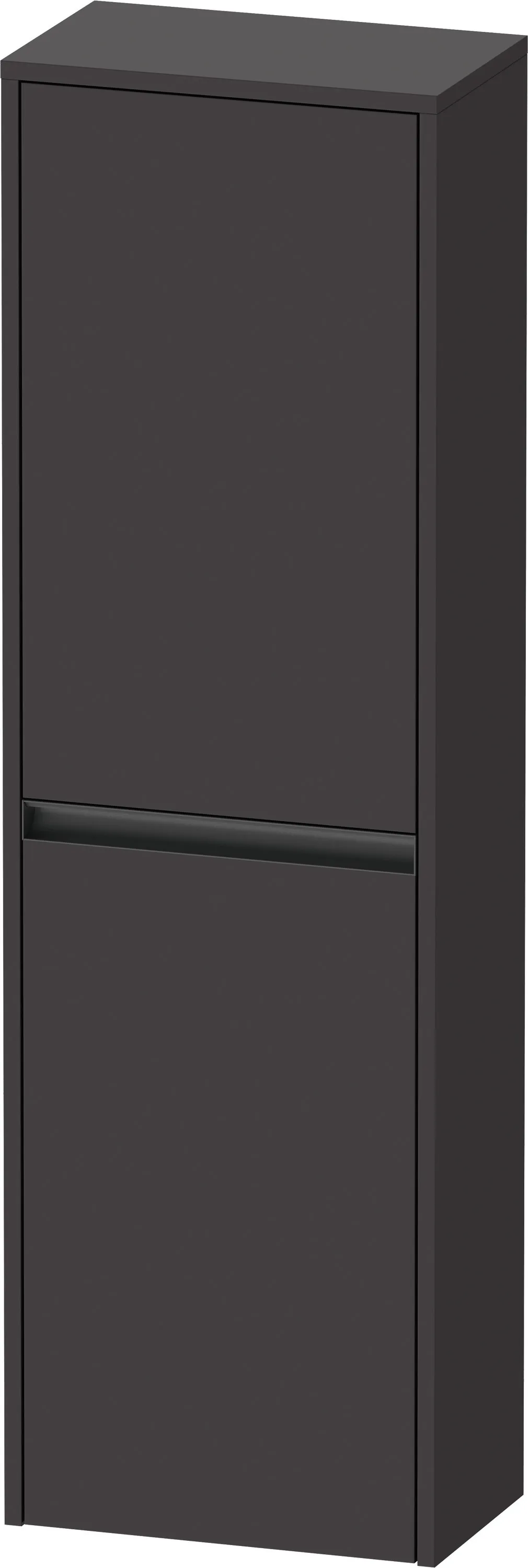 Duravit Halbhochschrank „Ketho.2“ 40 × 132 × 24 cm Graphit Supermatt Duravit Halbhochschrank „Ketho.2“ 40 × 132 × 24 cm Graphit Supermatt