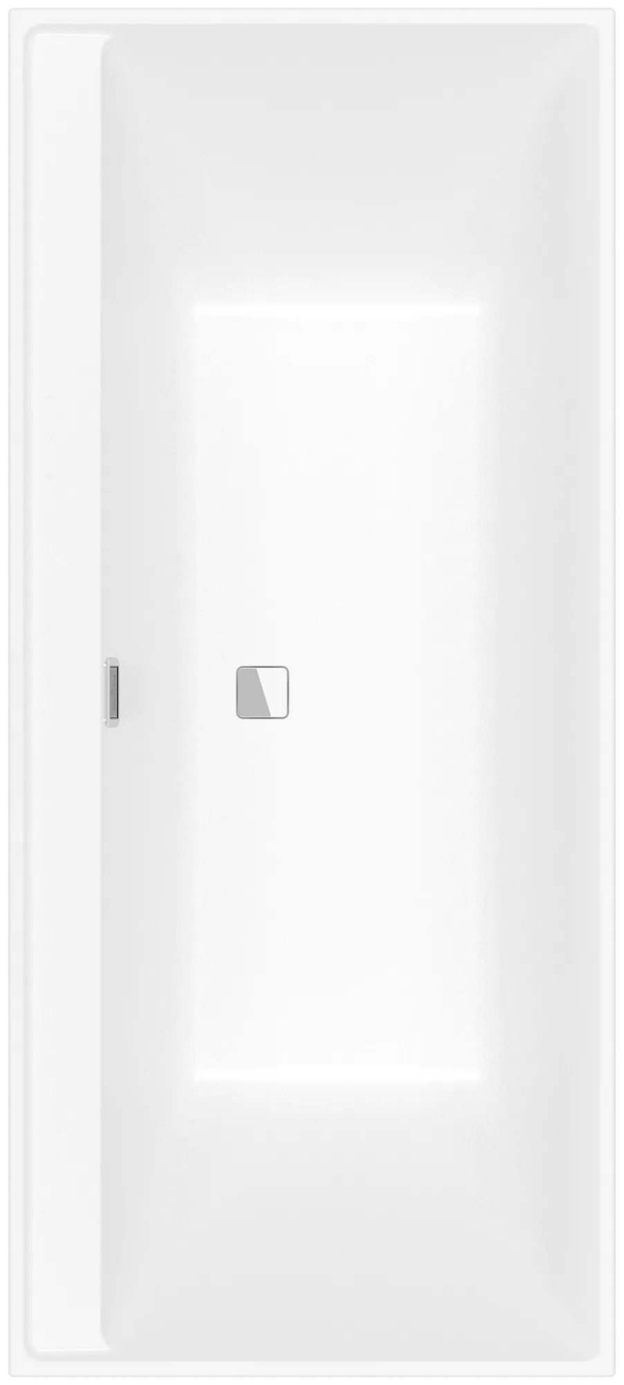 Villeroy & Boch Badewanne „Collaro“ rechteck 180 × 80 cm, Mittelablauf in Stone White Villeroy & Boch Badewanne „Collaro“ rechteck 180 × 80 cm, Mittelablauf in Stone White