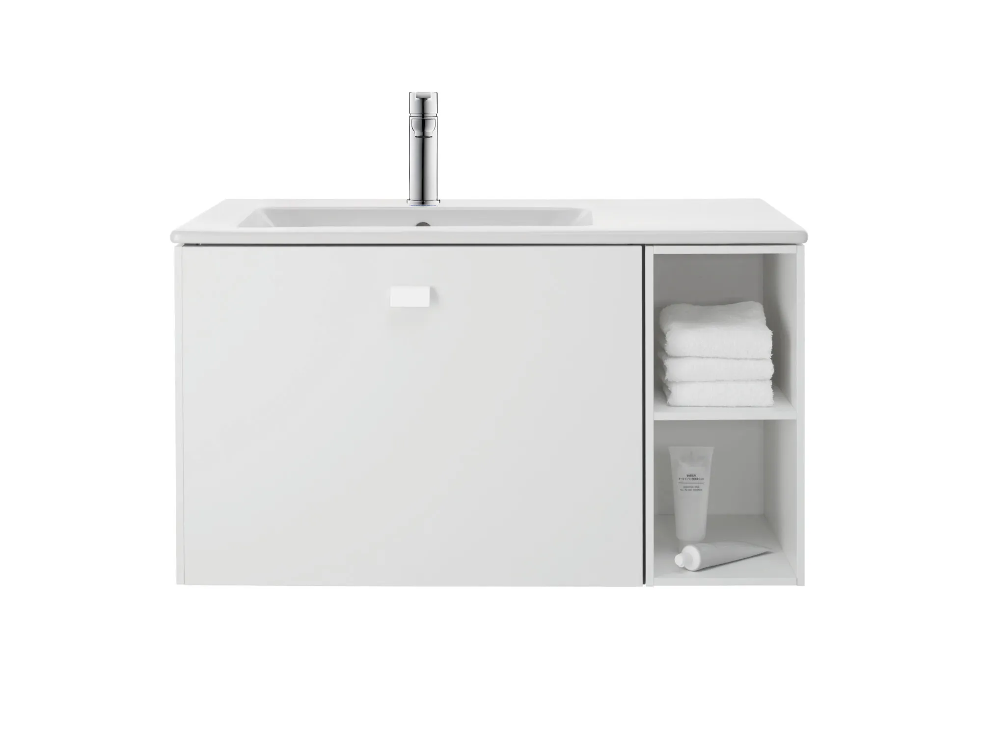 Wandwaschtisch „ME by Starck“, mit Überlauf, Hahnlochposition mittig in Weiß Seidenmatt Becken: links / Farbe: Weiß Seidenmatt / Größe: 83 × 49 cm / Hahnlochbohrung: mit 1×1 Hahnlochbohrung / Hahnlochposition: mittig / Oberflächenveredelung: mit WonderGliss / Überlauf: mit Überlauf Wandwaschtisch „ME by Starck“, mit Überlauf, Hahnlochposition mittig in Weiß Seidenmatt Becken: links / Farbe: Weiß Seidenmatt / Größe: 83 × 49 cm / Hahnlochbohrung: mit 1×1 Hahnlochbohrung / Hahnlochposition: mittig / Oberflächenveredelung: mit WonderGliss / Überlauf: mit Überlauf
