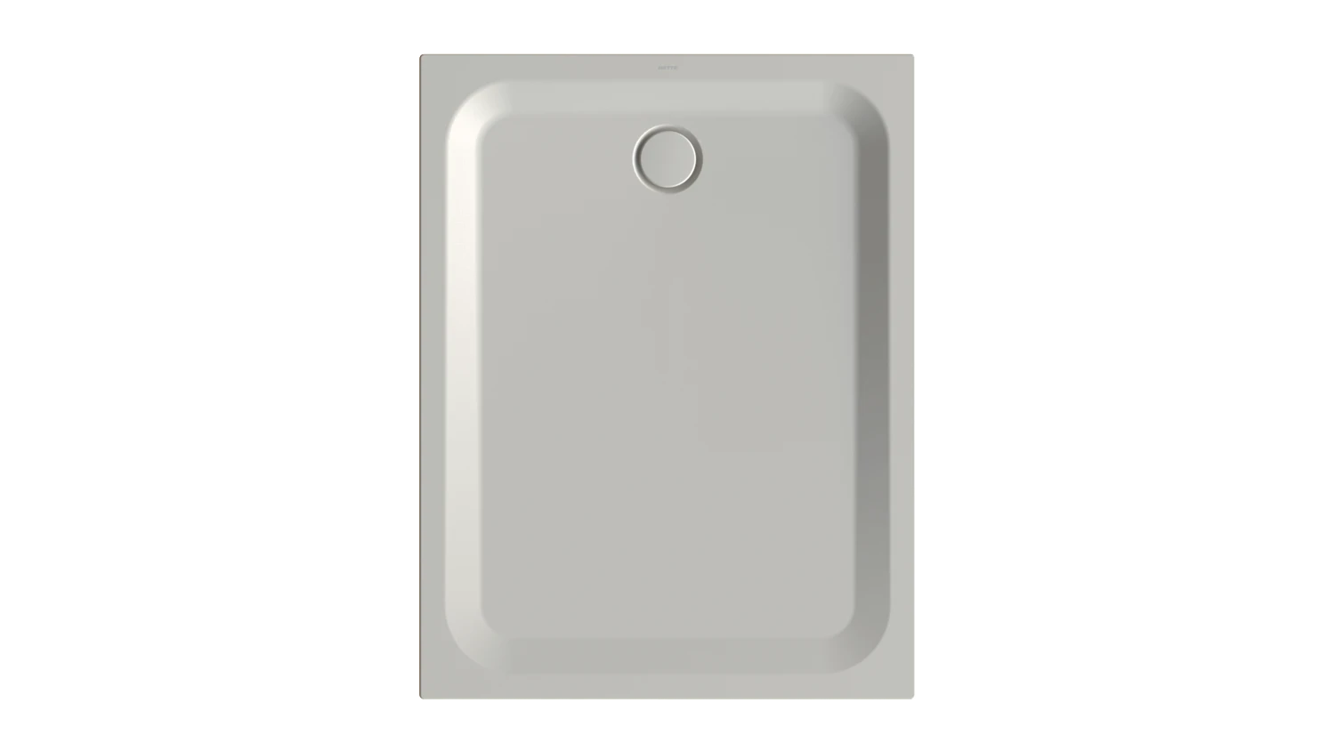 Bette rechteck Duschwanne „BetteUltra“ 1300 × 1000 mm mit BetteAntirutsch Pro, ohne Oberflächenveredelung, ohne Wannenträger, in Silver