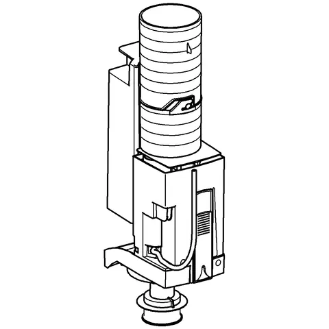 2-Mengen-Ablaufventil AV1 42320, mit Verlängerungsrohr, 6-9l einstellbar, ohne Ventilsitz 2-Mengen-Ablaufventil AV1 42320, mit Verlängerungsrohr, 6-9l einstellbar, ohne Ventilsitz