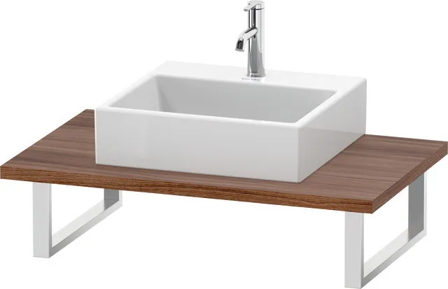 Duravit Konsole „DuraStyle“, mittig in Nussbaum Natur Duravit Konsole „DuraStyle“, mittig in Nussbaum Natur