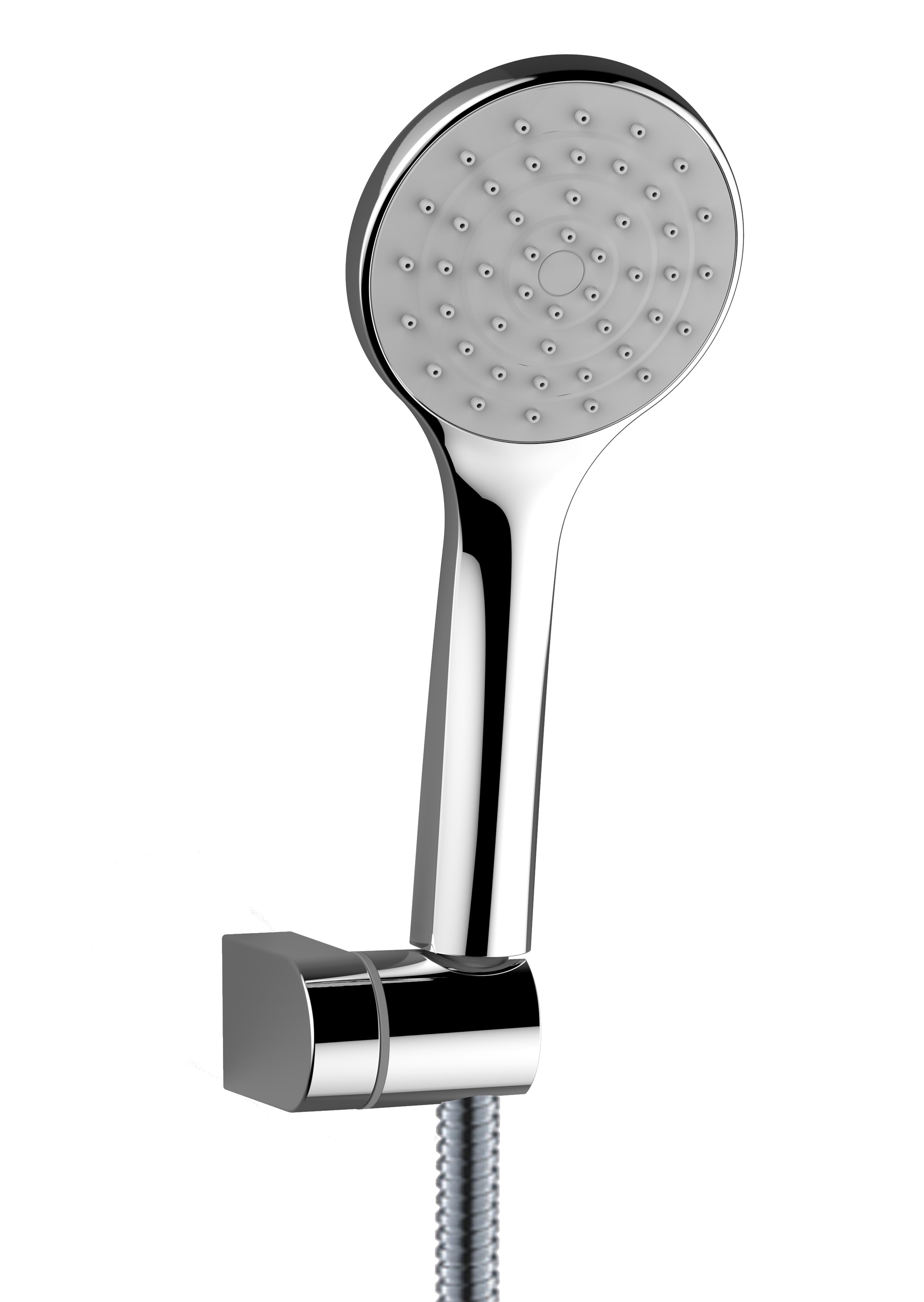 Wannenset AqvaPlus - Handbrause 1-strahlig, easy-clean - Wandhalter - Chromflex-Brauseschlauch 1250 mm × 1/2″ × 1/2″ Konus - chrom Wannenset AqvaPlus - Handbrause 1-strahlig, easy-clean - Wandhalter - Chromflex-Brauseschlauch 1250 mm × 1/2″ × 1/2″ Konus - chrom