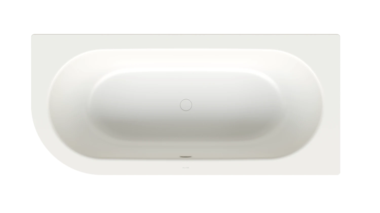 Bette rechteck Badewanne „BetteStarlet V Silhouette“ 185 × 85 cm in Snow