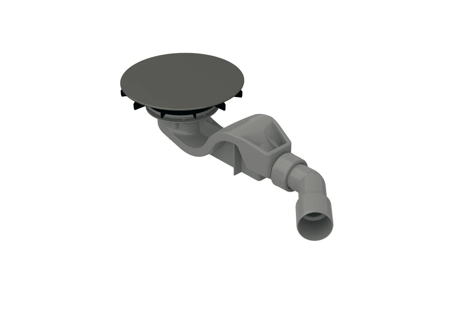 Bette Ablaufgarnitur BetteAir 50 DW Graphite Antirutsch Pro, seitlich, 300x230x152 mm, 0,6 l/s, Ab- und Überlauf für Duschwanne/Duschfläche Bette Ablaufgarnitur BetteAir 50 DW Graphite Antirutsch Pro, seitlich, 300x230x152 mm, 0,6 l/s, Ab- und Überlauf für Duschwanne/Duschfläche