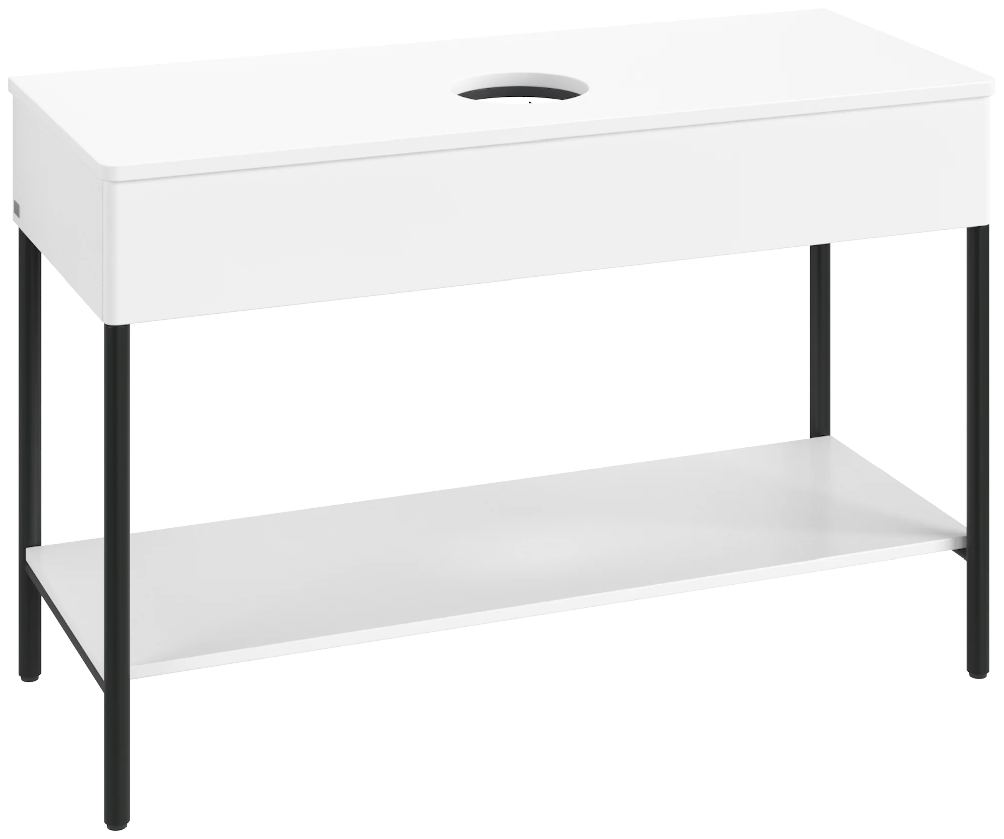 Villeroy & Boch Waschbeckenunterschrank Artis K65011, Eckig White Matt Lacquer, 1.200 x 782 x 500 mm, Push-to-open Funktion, mit Hahnlochbohrung Villeroy & Boch Waschbeckenunterschrank Artis K65011, Eckig White Matt Lacquer, 1.200 x 782 x 500 mm, Push-to-open Funktion, mit Hahnlochbohrung