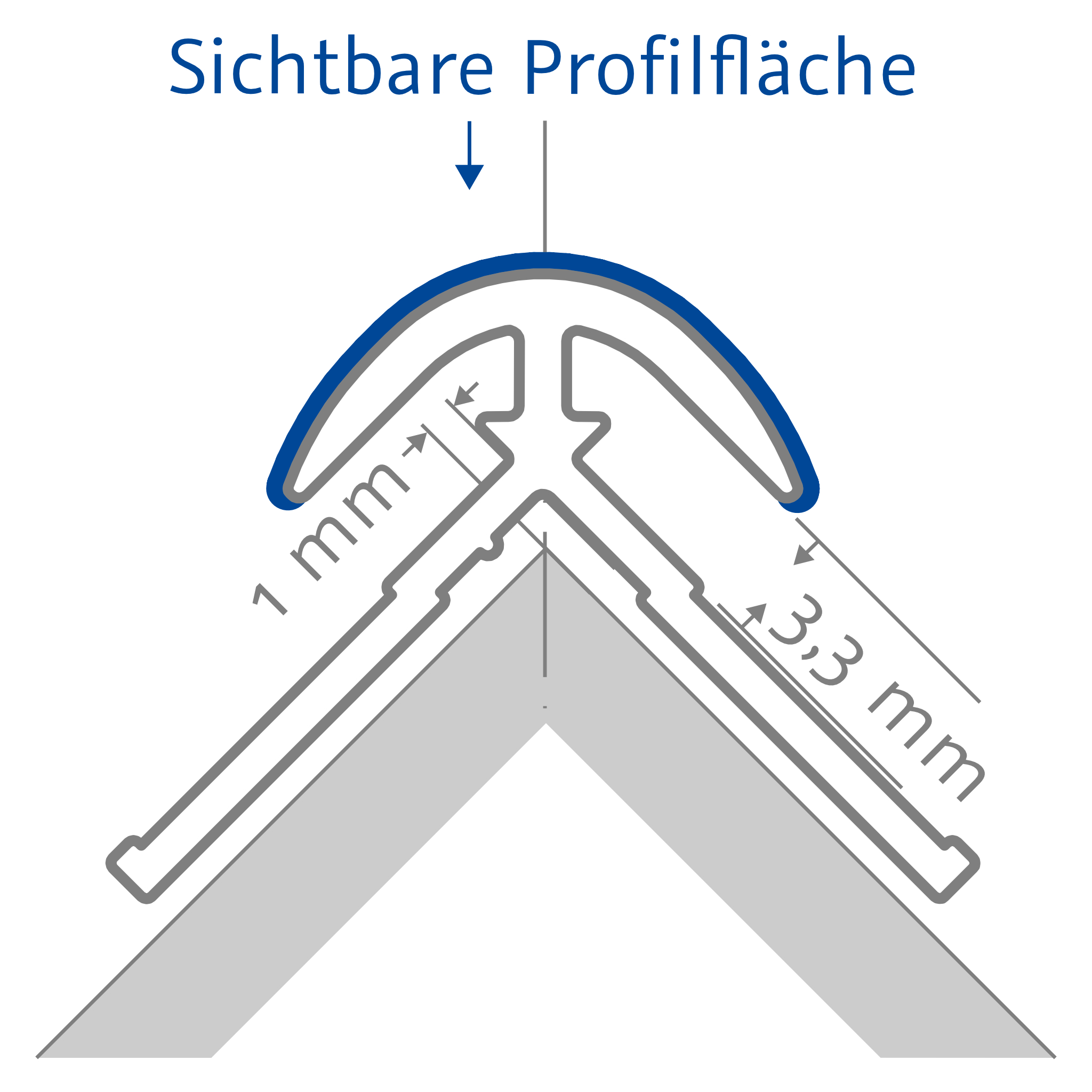HSK Eckprofil außen, rund „RenoDeco“ für RenoDeco Wandverkleidungssystem in Alu Silber-matt (2,55 Meter) HSK Eckprofil außen, rund „RenoDeco“ für RenoDeco Wandverkleidungssystem in Alu Silber-matt (2,55 Meter)
