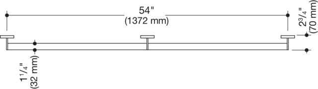 HEWI Haltegriff „System 900“ in Signalweiß matt HEWI Haltegriff „System 900“ in Signalweiß matt