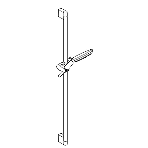 FRESHLINE Brause-Set 3S L=900mm chrom