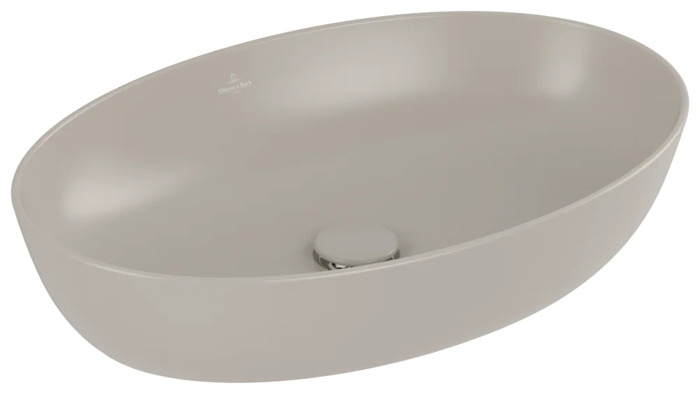Villeroy & Boch Aufsatzwaschbecken Artis Almond CeramicPlus 610x410x130mm Villeroy & Boch Aufsatzwaschbecken Artis Almond CeramicPlus 610x410x130mm