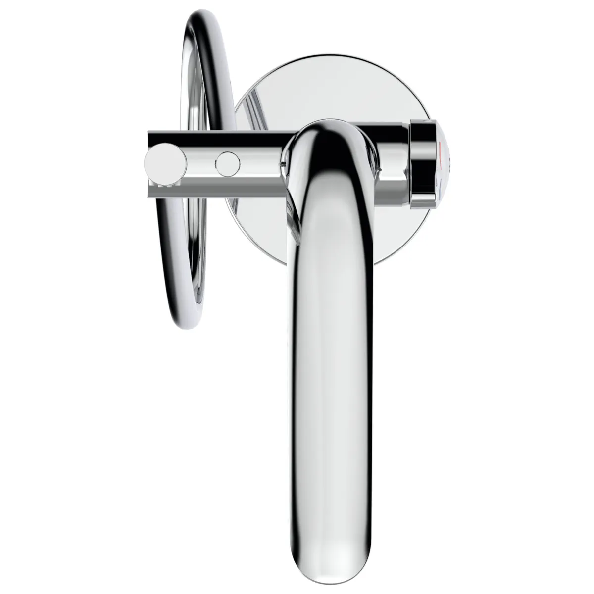 freistehende Wannenarmatur Melange, Bausatz 2, Ausladung 220mm, Chrom freistehende Wannenarmatur Melange, Bausatz 2, Ausladung 220mm, Chrom