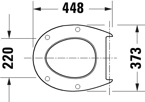 Duravit Univ. WC-Sitz Oval Tief 448mm, Ülap., Absenkaut.,abnehmb.,Scharn. Edelst.,Weiß Duravit Univ. WC-Sitz Oval Tief 448mm, Ülap., Absenkaut.,abnehmb.,Scharn. Edelst.,Weiß