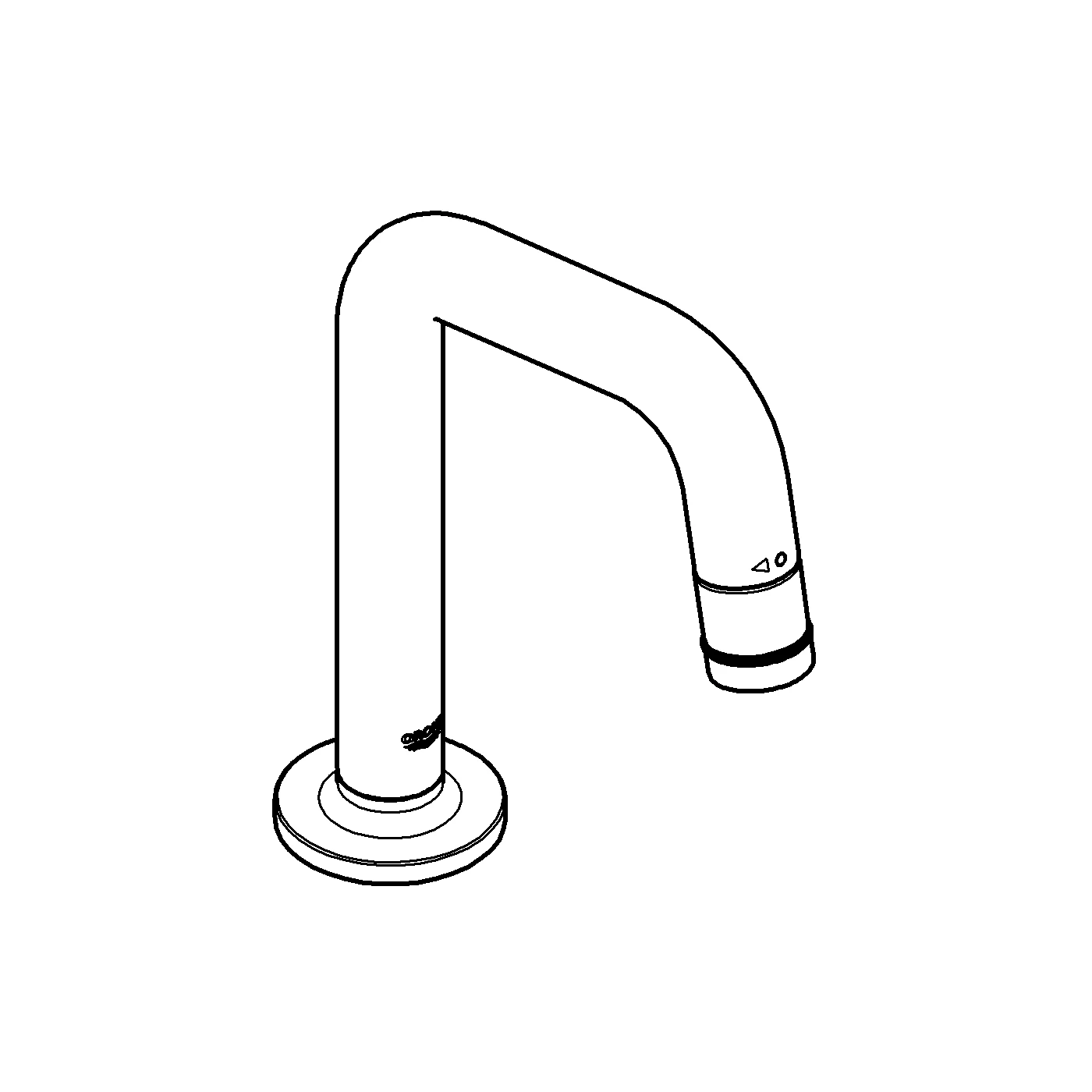 Waschtisch-Standventil Universal 20202, 7°-Auslauf, chrom