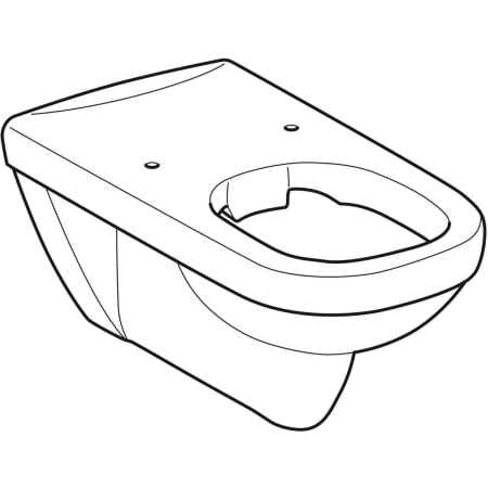 Wand-Tiefspül-WC „Renova Comfort Square“ 