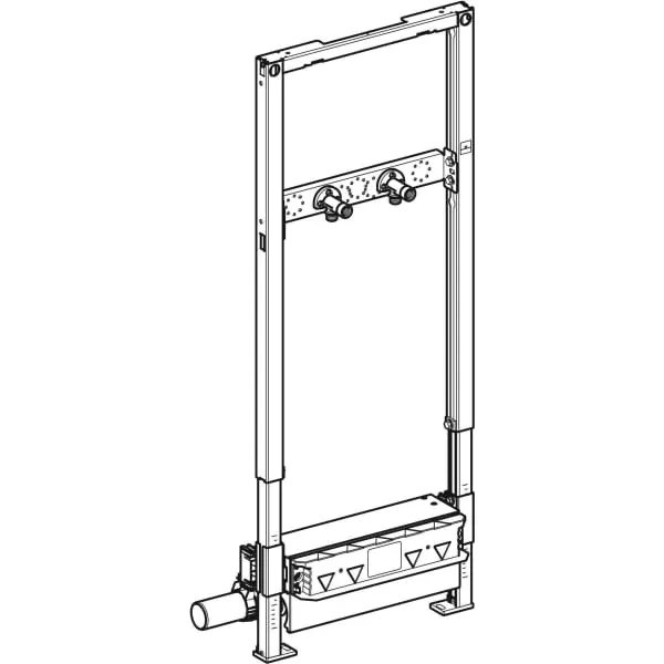 Geberit Vorwand-/Einbauelement für Bad-/Duscharmatur „Duofix“