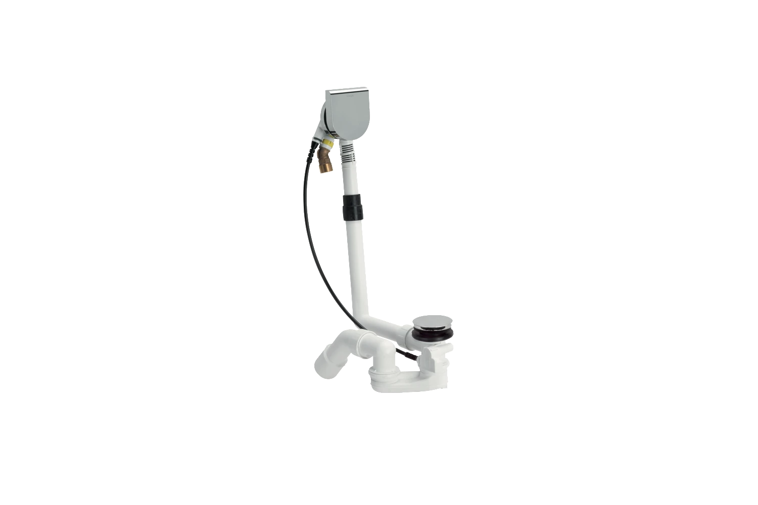 Bette Ab- und Überlaufgarnitur mit Zulauf „Plus 5“ Modell B618 560 mm Bette Ab- und Überlaufgarnitur mit Zulauf „Plus 5“ Modell B618 560 mm