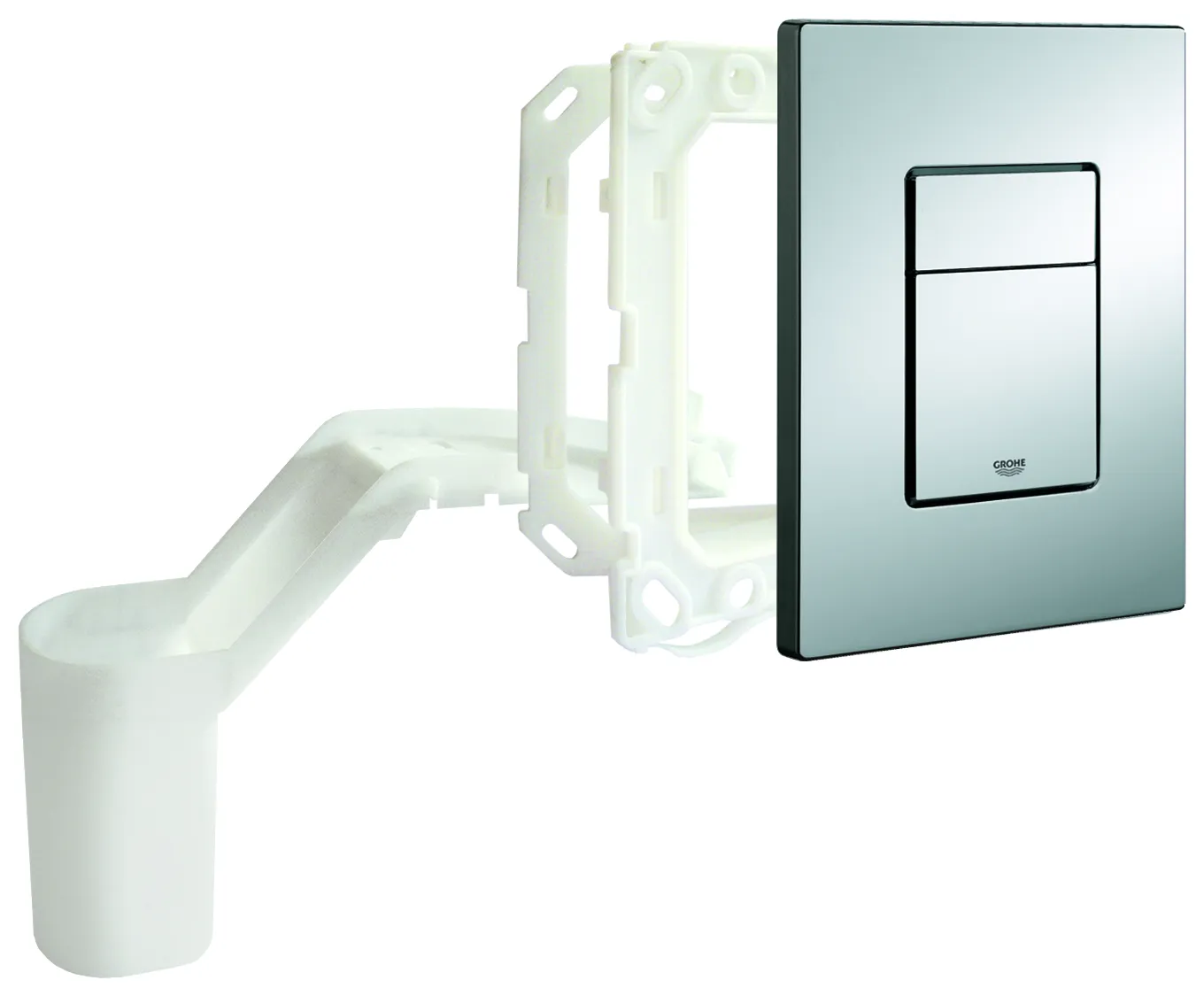 WC-Betätigung Skate Cosmopolitan Set Fresh 38805, 2-Mengen- und Start & Stopp-Betätigung, 156 x 197 mm, für Spülkästen mit pneumatischem Ablaufventil und großer Revisionsöffnung, senkrechte und waagerechte Montage, chrom WC-Betätigung Skate Cosmopolitan Set Fresh 38805, 2-Mengen- und Start & Stopp-Betätigung, 156 x 197 mm, für Spülkästen mit pneumatischem Ablaufventil und großer Revisionsöffnung, senkrechte und waagerechte Montage, chrom