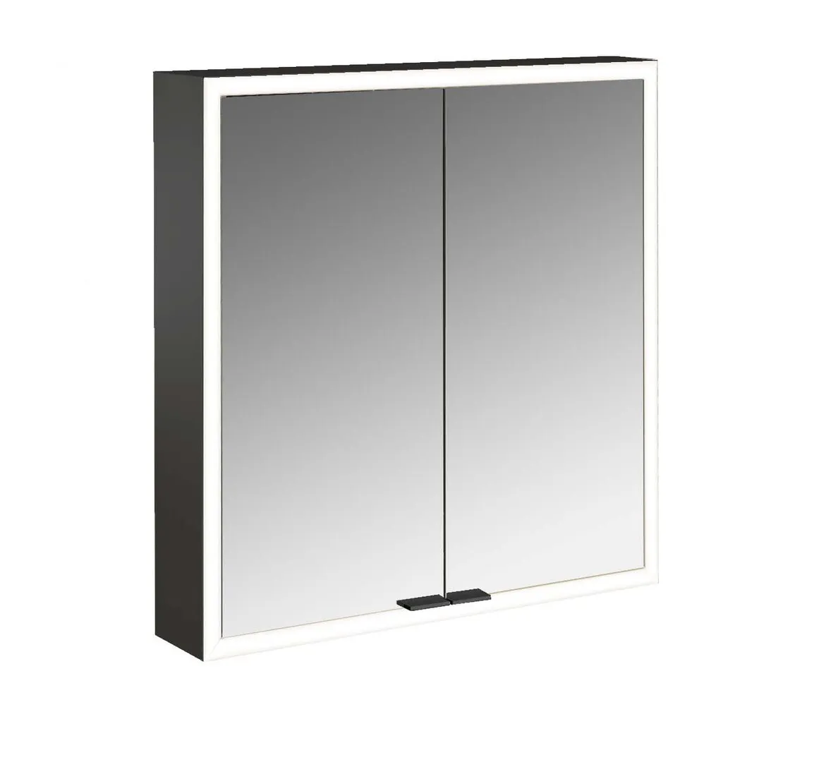 emco LED-Lichtspiegelschrank prime FaceliftAufputz, 600 mm, 2-türig emco LED-Lichtspiegelschrank prime FaceliftAufputz, 600 mm, 2-türig