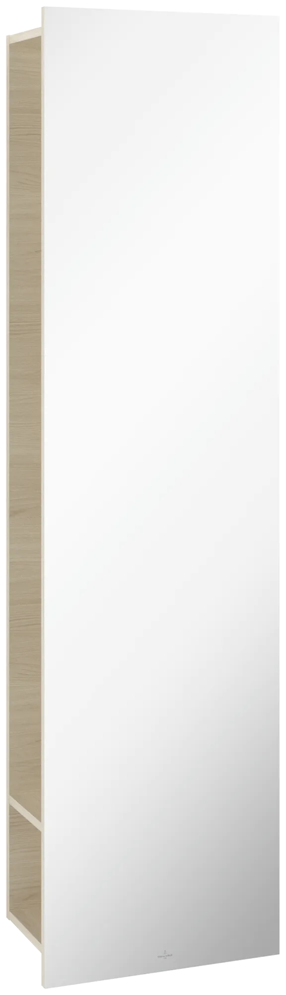 Villeroy & Boch Spiegelregal Subway 3.0, eckig, White Oak, 450 x 1700 x 300 mm
