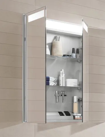 Villeroy & Boch Unterputz-Spiegelschrank „My View-In“ 80,1 × 74,7 × 10,7 × 10,7 cm