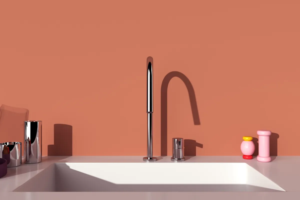 Küchenarmatur Gusto Ausladung 243mm Brushed Gold Küchenarmatur Gusto Ausladung 243mm Brushed Gold