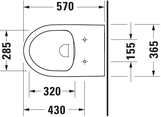 Stand-Tiefspül-WC back to wall „No.1“ 36,5 × 40 × 57 cm Stand-Tiefspül-WC back to wall „No.1“ 36,5 × 40 × 57 cm