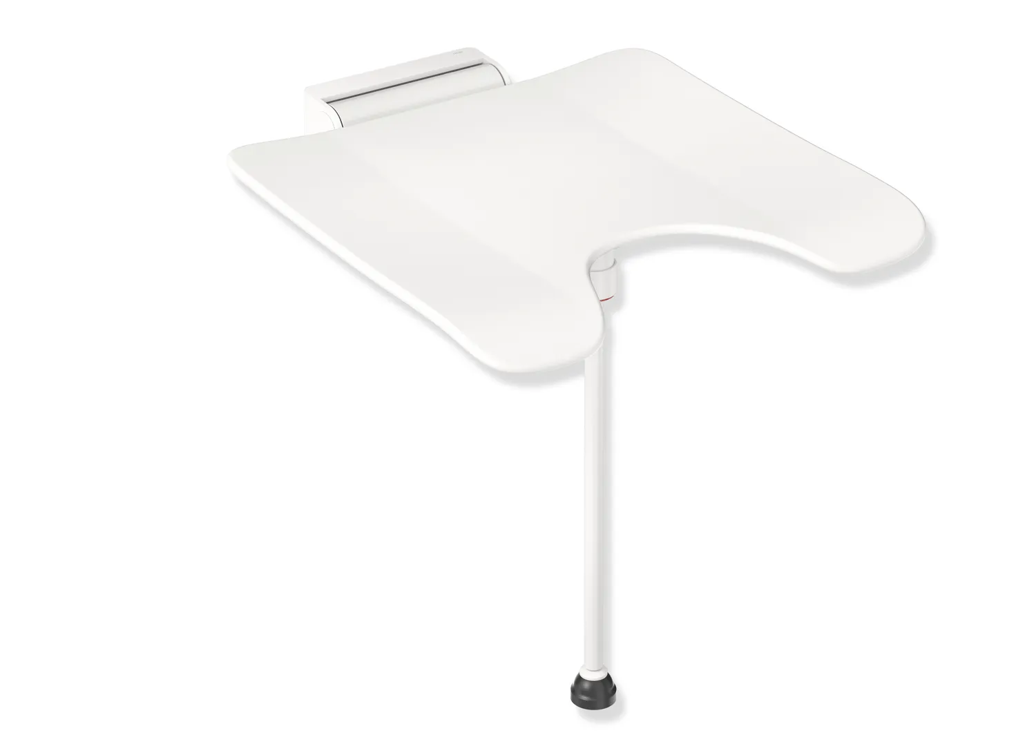 Klappsitz „System 900“ in Weiß tiefmatt / Signalweiß matt