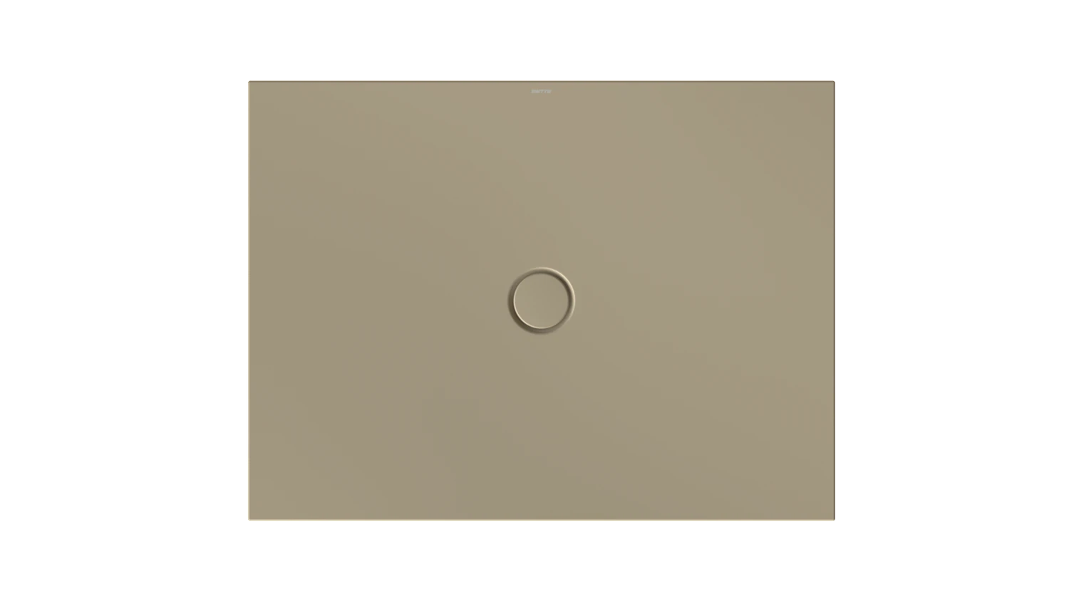 Bette rechteck Duschwanne „BetteFloor“ 1200 × 900 mm ohne Oberflächenbeschichtung, ohne Oberflächenveredelung, ohne Wannenträger, in Hazel