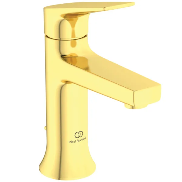 Ideal Standard Waschtischarmatur La Dolce Vita mit Ablaufgarnitur Brushed Gold