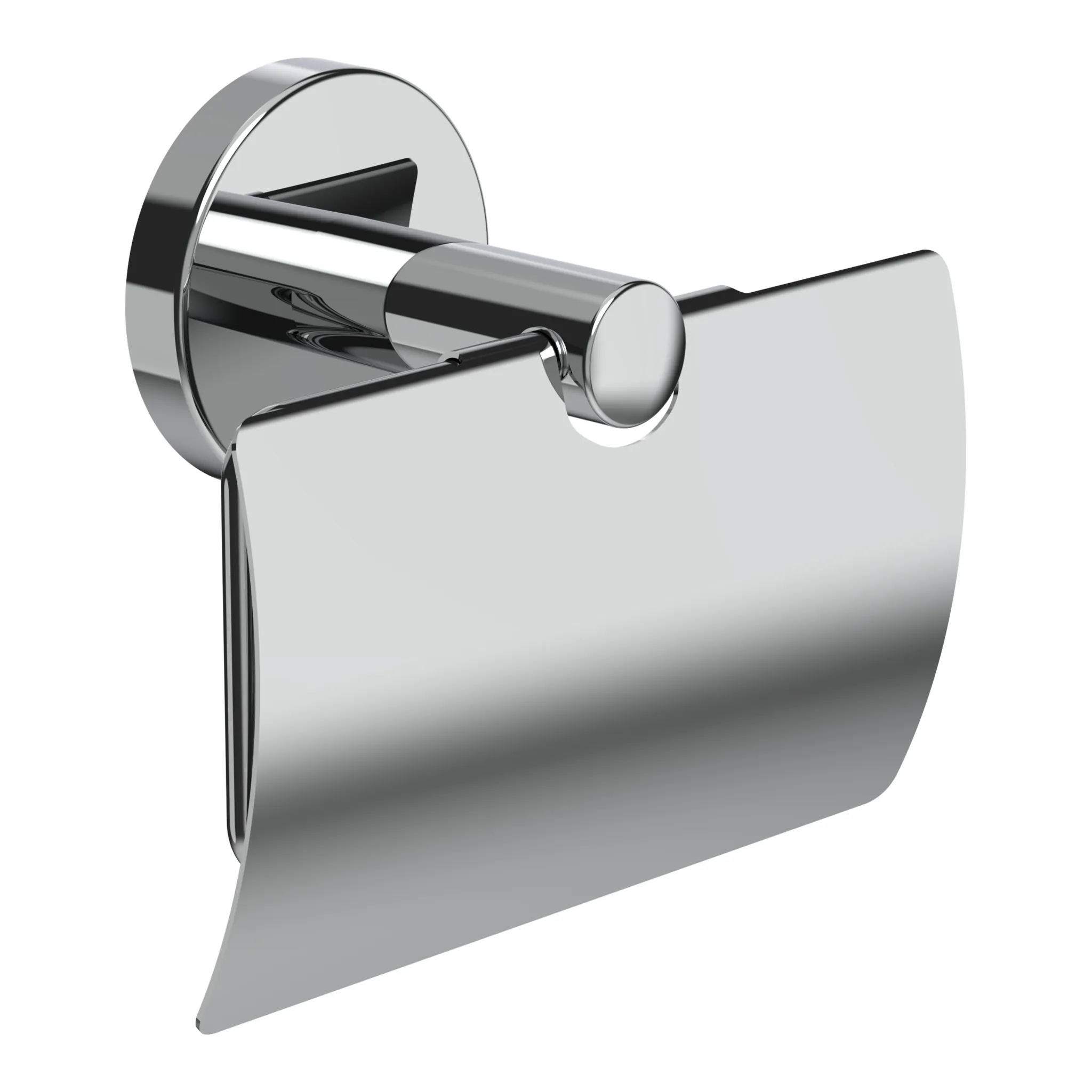 Niara Toilettenpapierhalter 38406.2 mit Abdeckung, chrom