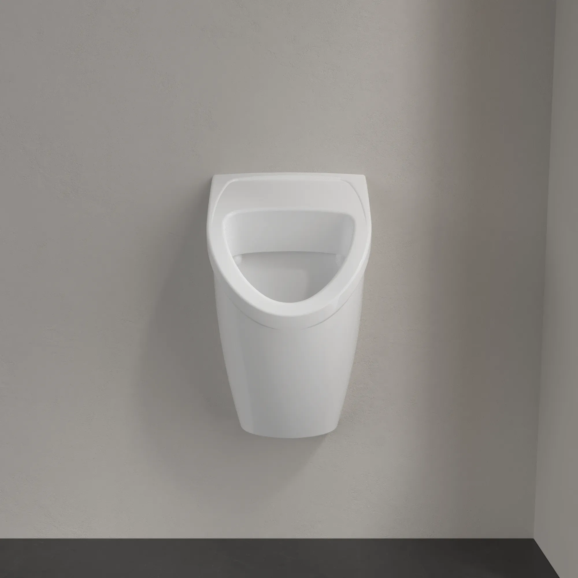 Urinal „O.novo“ Compact, Zulauf verdeckt 29 × 49,5 × 24,5 cm in Weiß Alpin Urinal „O.novo“ Compact, Zulauf verdeckt 29 × 49,5 × 24,5 cm in Weiß Alpin