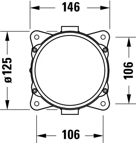 Duravit Unterputz-Armatur „Sonstiges“ Duravit Unterputz-Armatur „Sonstiges“