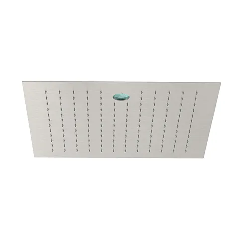 Kludi-ASANA Kopfbrause 44x44 SummerRain/AmbienceLight Stainless Brushed Nickel