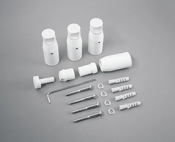 Zehnder Montageset für Elektroheizkörper „Forma Spa“ in Sonderlackierung Zehnder Montageset für Elektroheizkörper „Forma Spa“ in Sonderlackierung