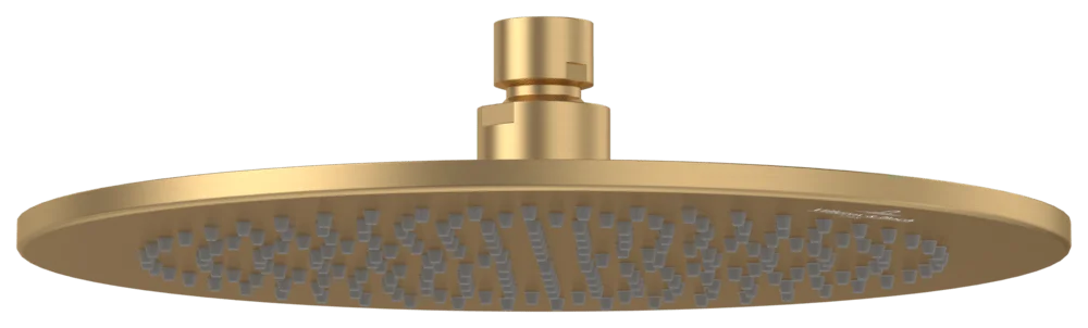 Villeroy & Boch Universal Showers Regenbrause, rund, Brushed Gold, 252 x 252 mm, Höhe 56 mm