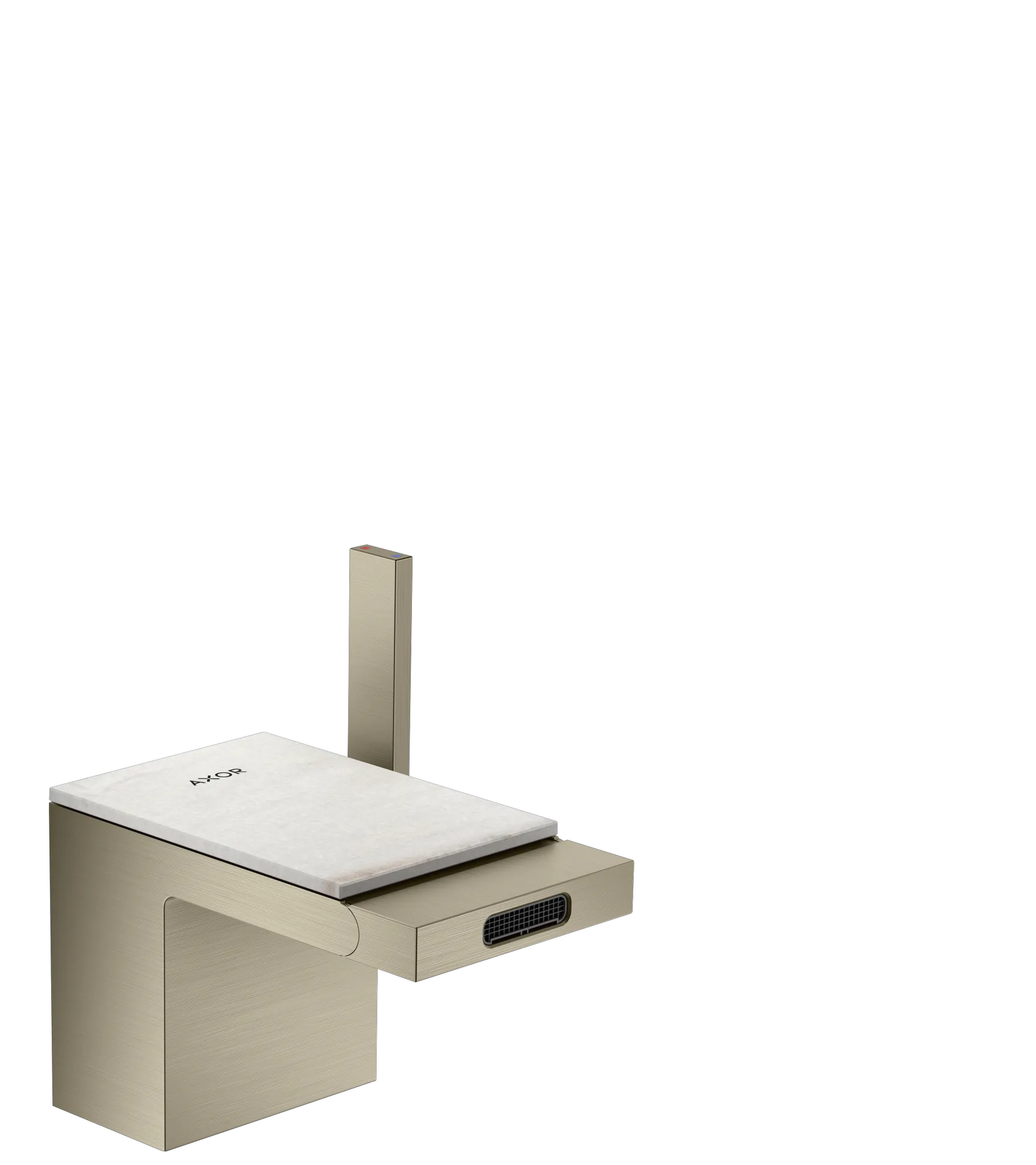 AXOR MyEdition Einhebel-Bidetmischer mit Push-Open Ablaufgarnitur ohne Platte Chrom AXOR MyEdition Einhebel-Bidetmischer mit Push-Open Ablaufgarnitur ohne Platte Chrom
