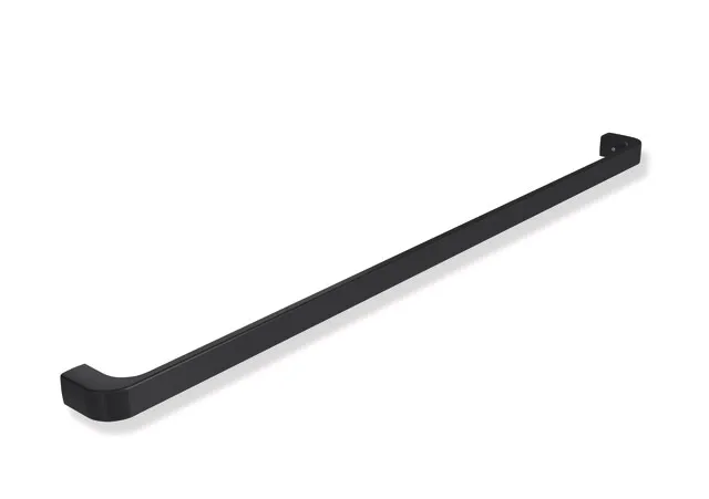 HEWI Handtuchhalter „System 800“, Befestigung verdeckt, 1-armig in Schwarz tiefmatt HEWI Handtuchhalter „System 800“, Befestigung verdeckt, 1-armig in Schwarz tiefmatt